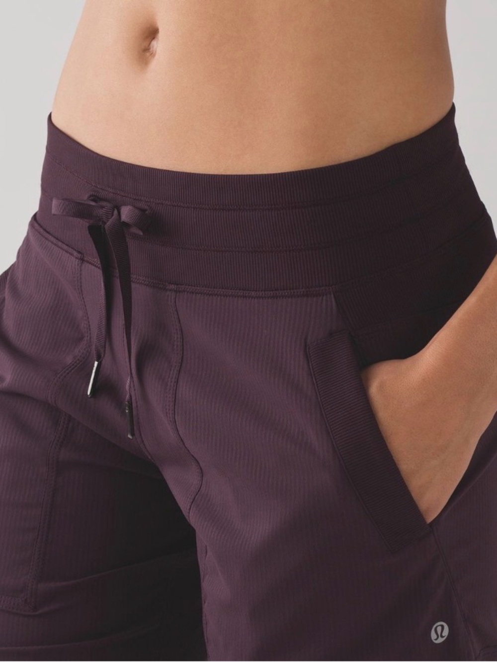 Lululemon Dance Studio Pants in Black Cherry~Unlined